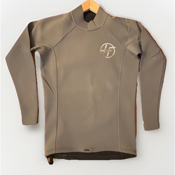 Hyperflex Neoprene Surf Wetsuit Top Size Large ~ Youth L or Women’s S/M Gray 1.5 - Picture 1 of 10